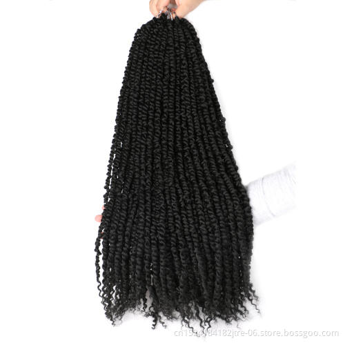 Japanese Kaneka fiber kinky passion water wave braid, passion spring kinky curly hair for crochet braids